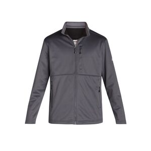 Ozark Trail NWT Men's Grey Softshell Fleece Lined Performance Jacket 928